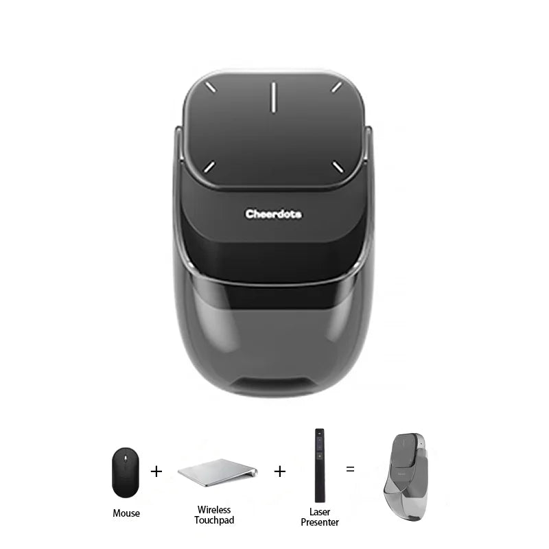 CheerTok Cheerdots 2 Mouse Wireless Touchpad AI Recording All-in-one Pocket AirMouse Presenter ChatGPT Enabled Mice Smart Phone